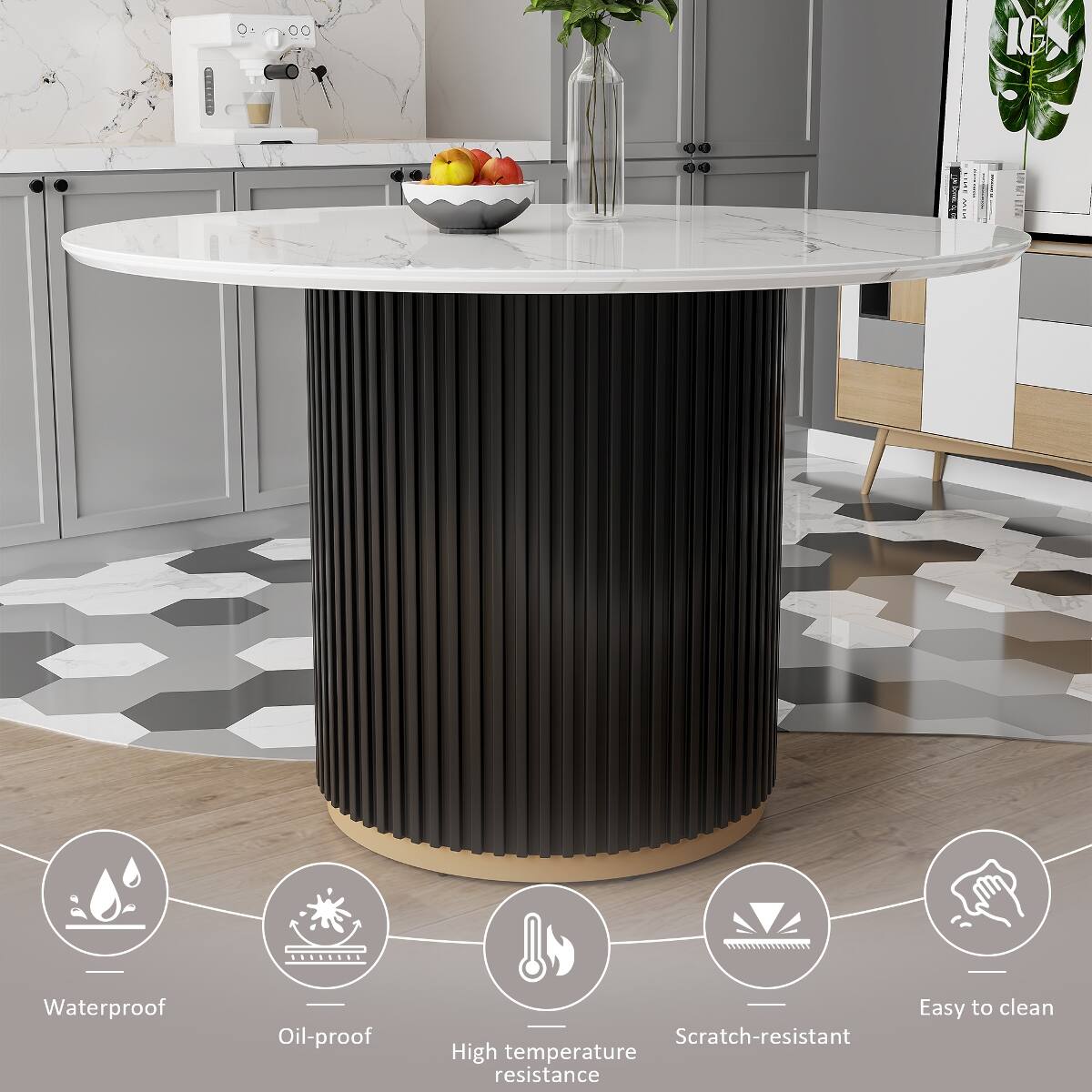 RG  
TIME  
Waterproof  
Oil-proof  
High temperature resistance  
Scratch-resistant  
Easy to clean