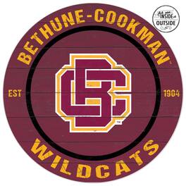 Jardine - Bethune-Cookman Wildcats 20'' x 20'' Indoor/Outdoor Circle Sign - Maroon