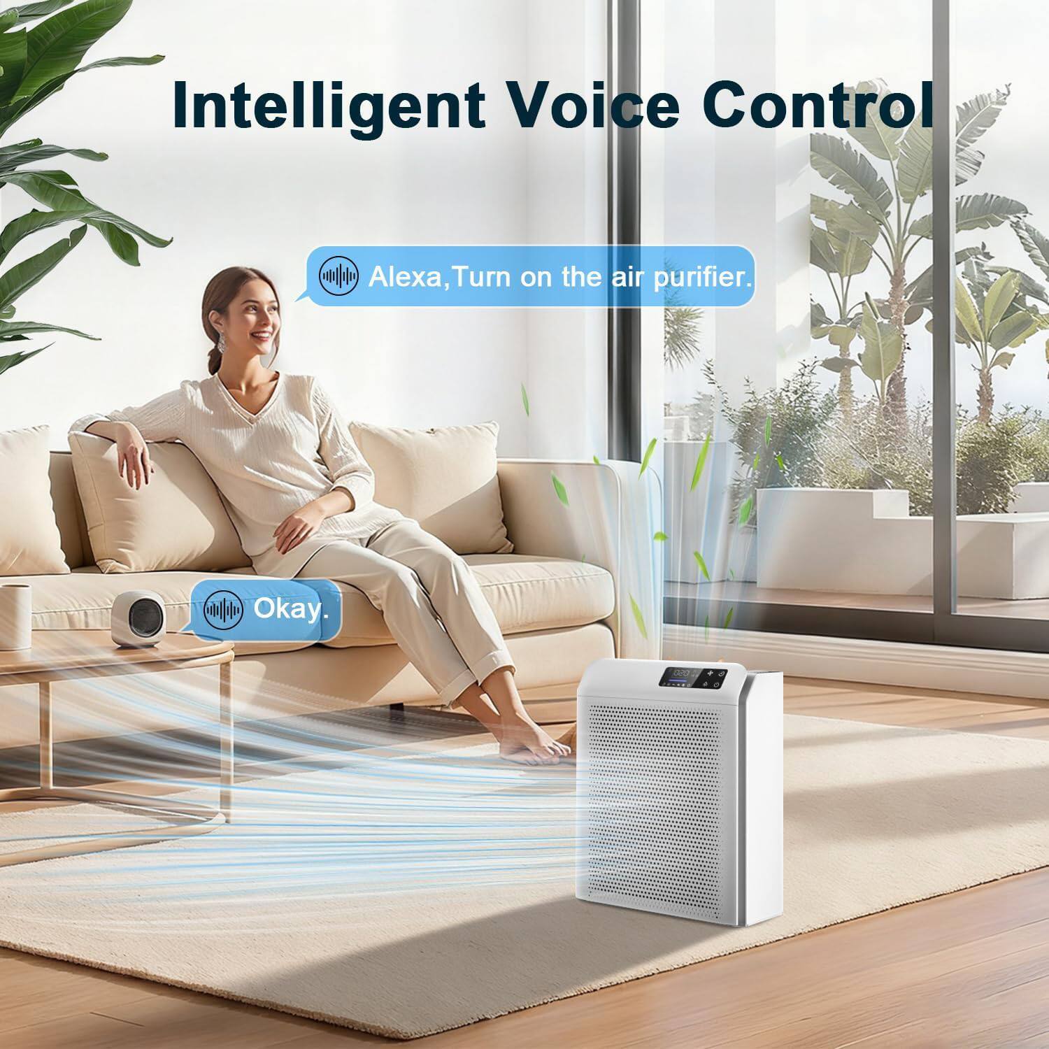 Intelligent Voice Control

Alexa, Turn on the air purifier.

Okay.