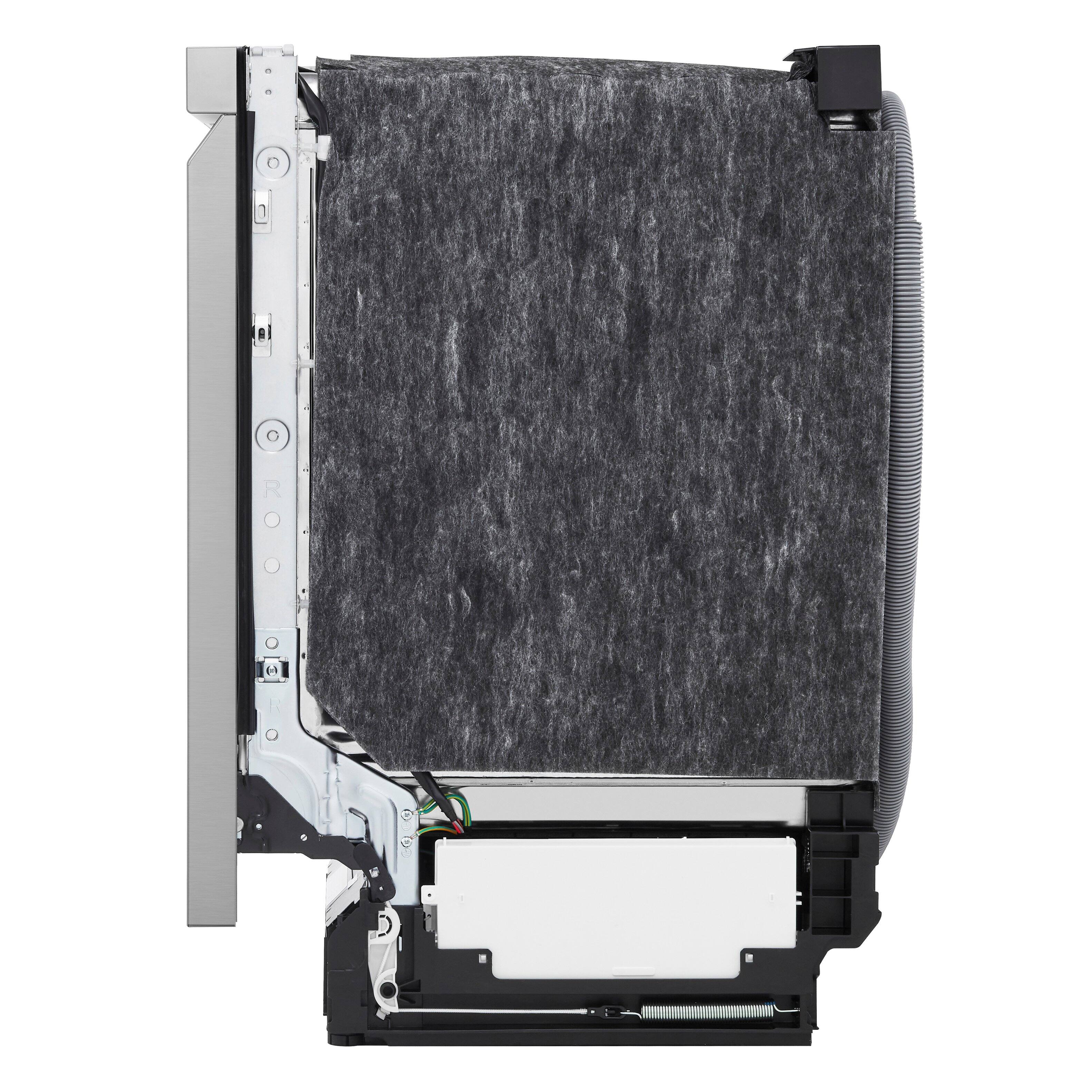 Alt View 25. LG - 24" Front Control Smart Built-In Stainless Steel Tub Dishwasher with QuadWash, and 48dba - Stainless Steel.