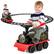 Front. Costway - Costway 6V Electric Kids Ride On Train Motorized Train Toy w/ Track & 6 Wheels - Black.