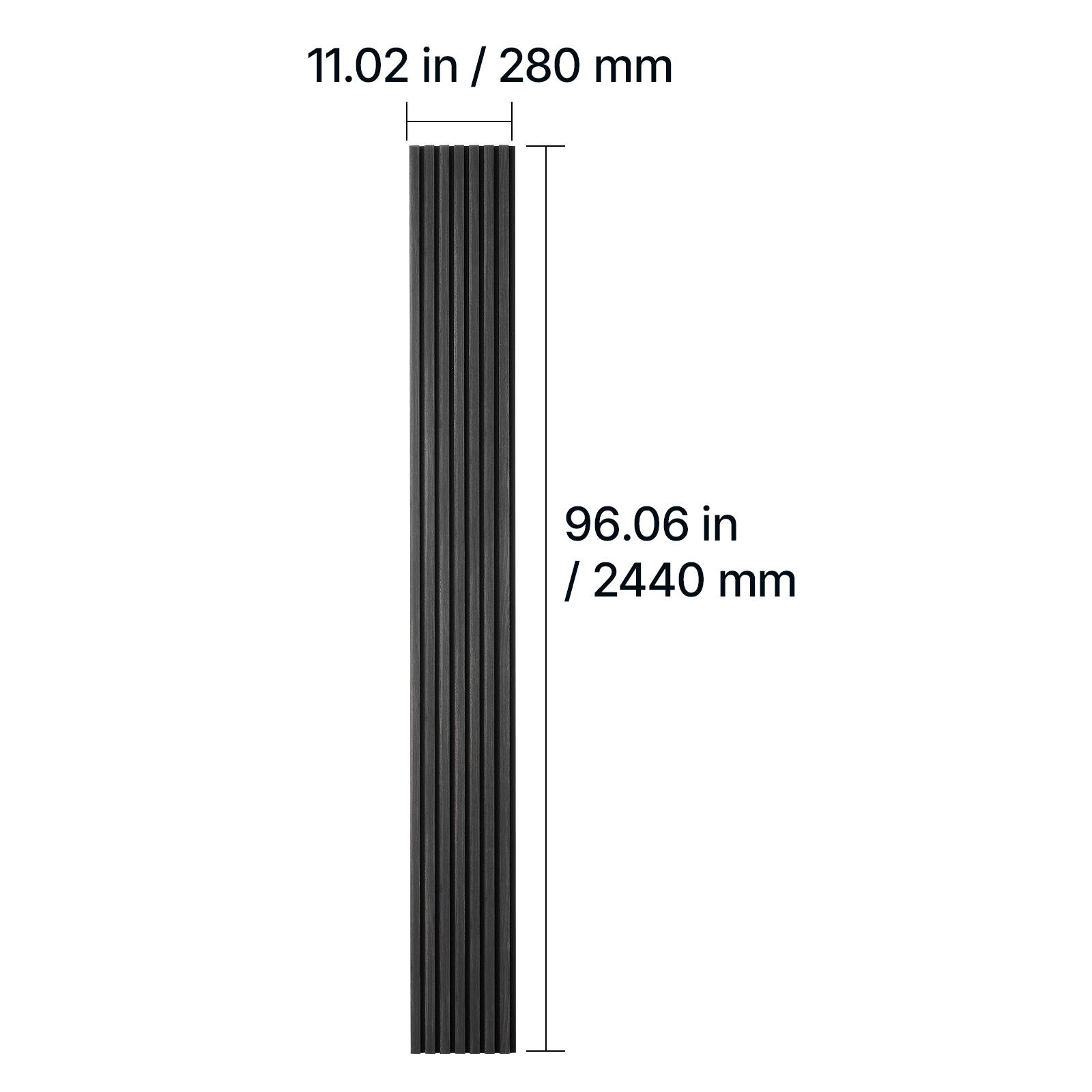 11.02 in / 280 mm  
96.06 in / 2440 mm