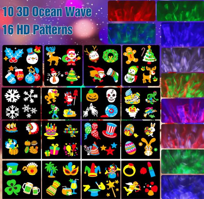 10 3D Ocean Wave  
16 HD Patterns