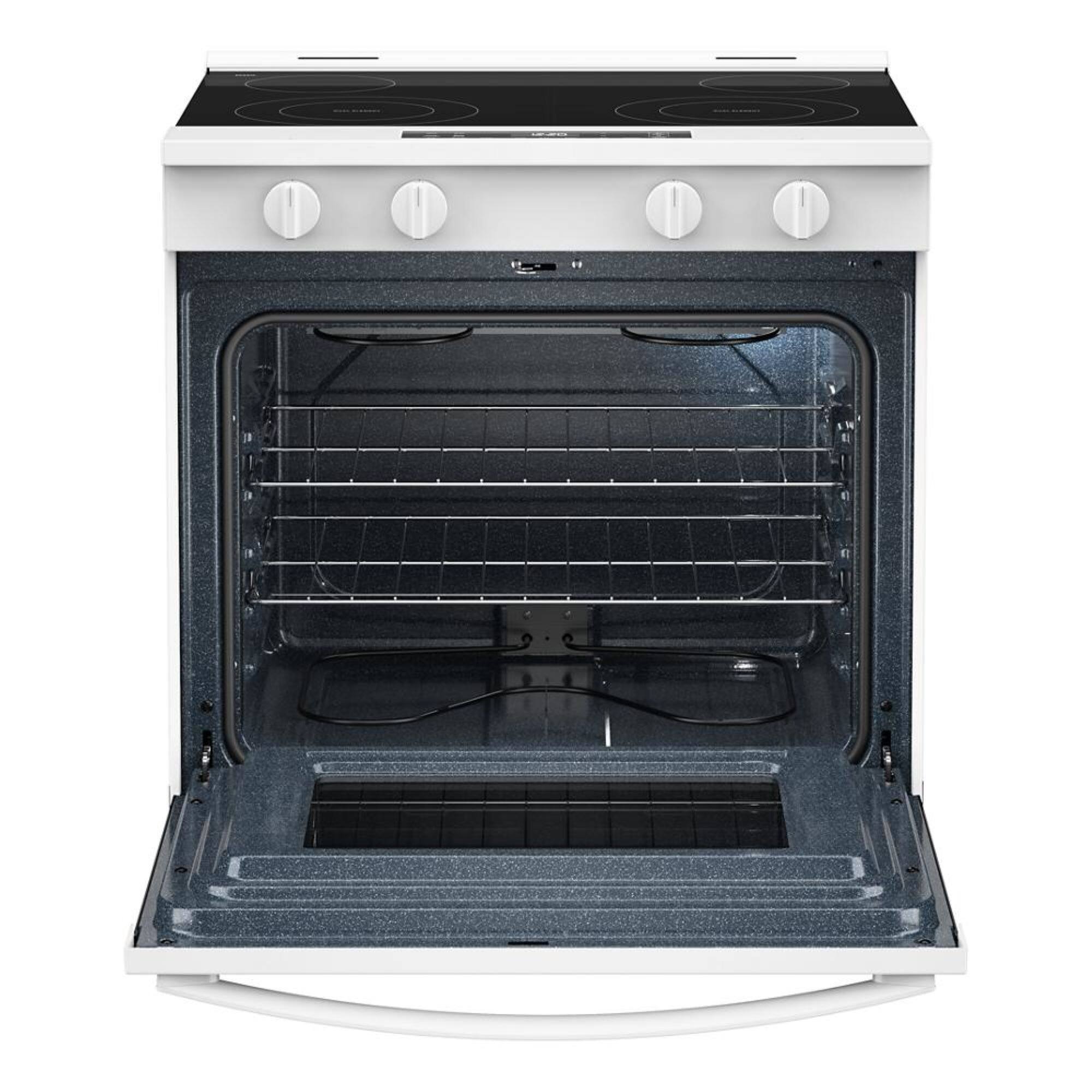 Alt View 1. Whirlpool - 5.3 Cu. Ft. Slide-In Electric Range with No Preheat and Slow Cook Modes - White.