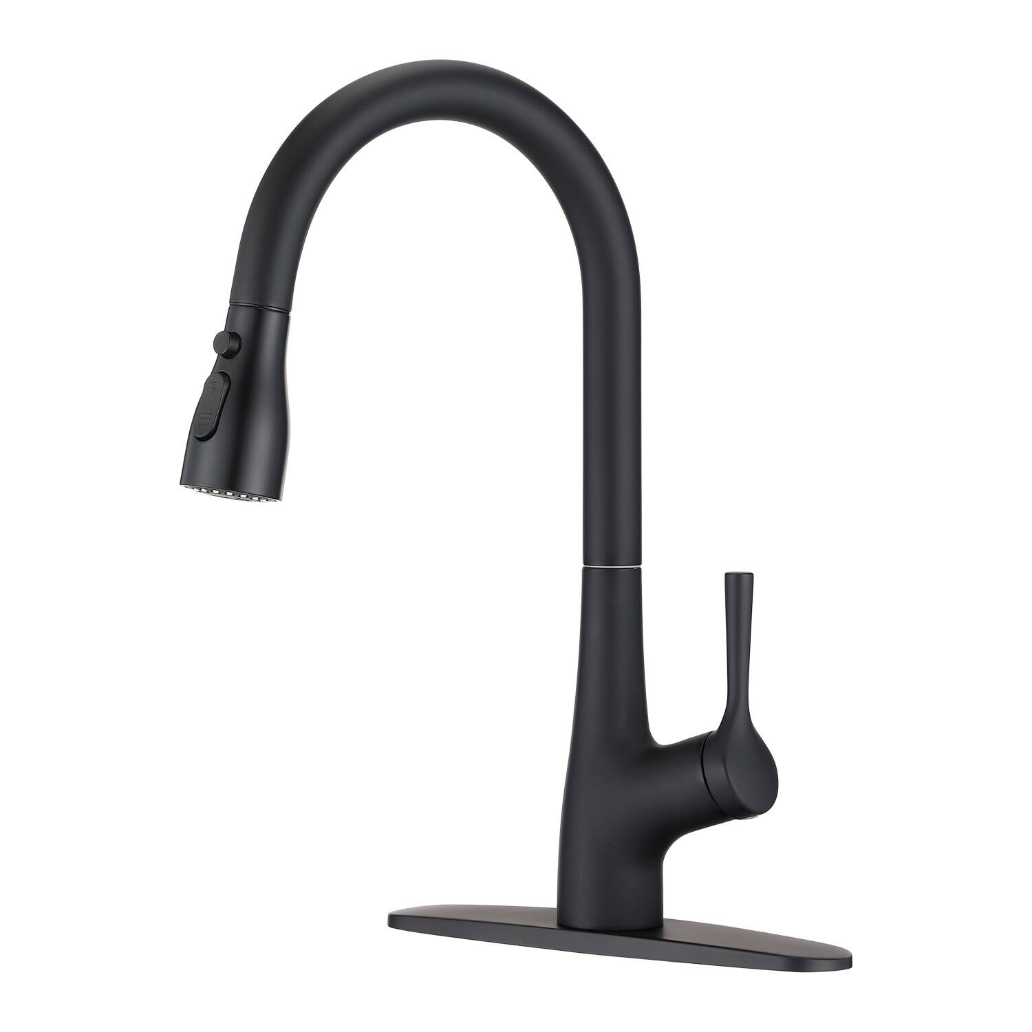 Single Handle Pull Down Kitchen Sink Faucet