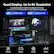 Quad Display, Up to 8K Resolution
No adapters needed: Connect 4 displays directly via 2x HDMI 2.0 + 2x USB4 ports for a high-efficiency workstation.
2 x USB 4.0 (8K)
2 x HDMI 2.0 (4K)
Design Game Movie Office