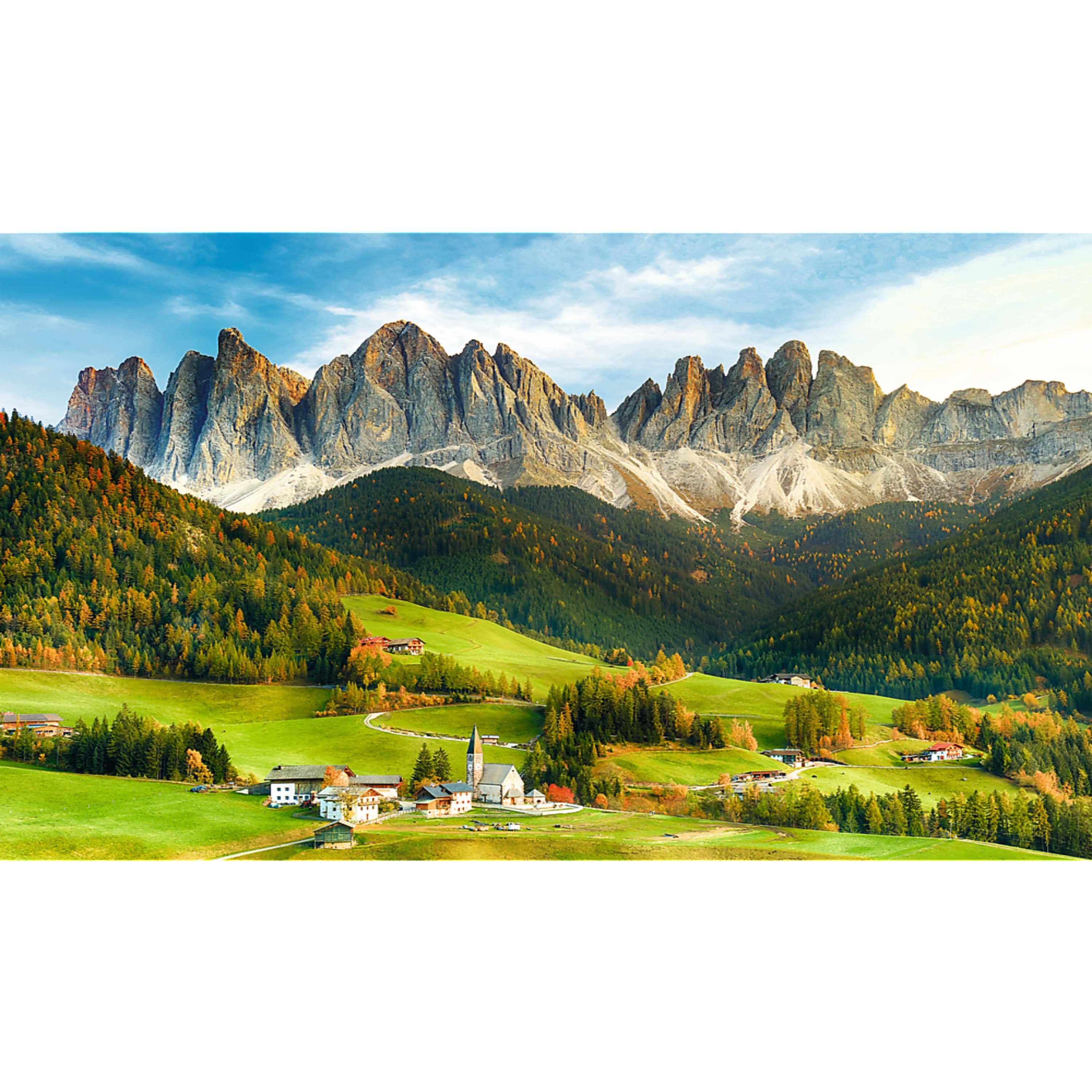 Alt View 1. Trefl - Trefl Red 1000 Piece Puzzle & Sorter - Beautiful Dolomite Landscape - Multicolor.