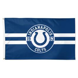 WinCraft - Indianapolis Colts 3' x 5' Applique Flag - Multicolor