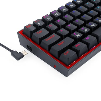 Tastiera Meccanica T68SE 65%: Tastiera Da Gioco RGB Cablata A 68 Tasti Tastiera Meccanica T68SE 65%: Tastiera Da Gioco RGB Cablata A 68 Tasti