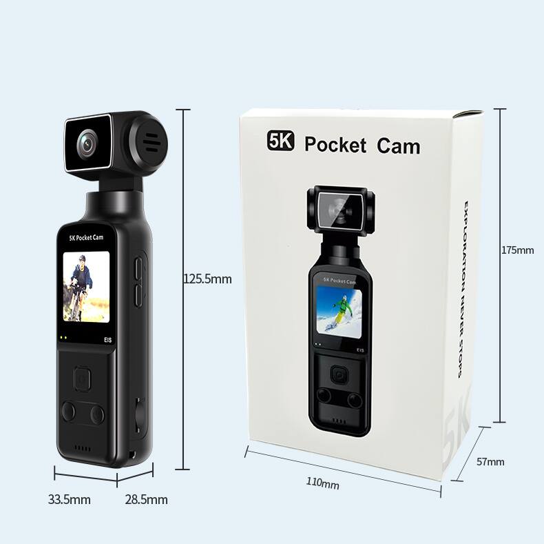 5K Pocket Cam  
SK Pocket Cam 8  
125.5mm EIS 33.5mm 28.5mm  
CIS 110mm  
EXPLORATION 175mm NEVER STOPS 5K 57mm