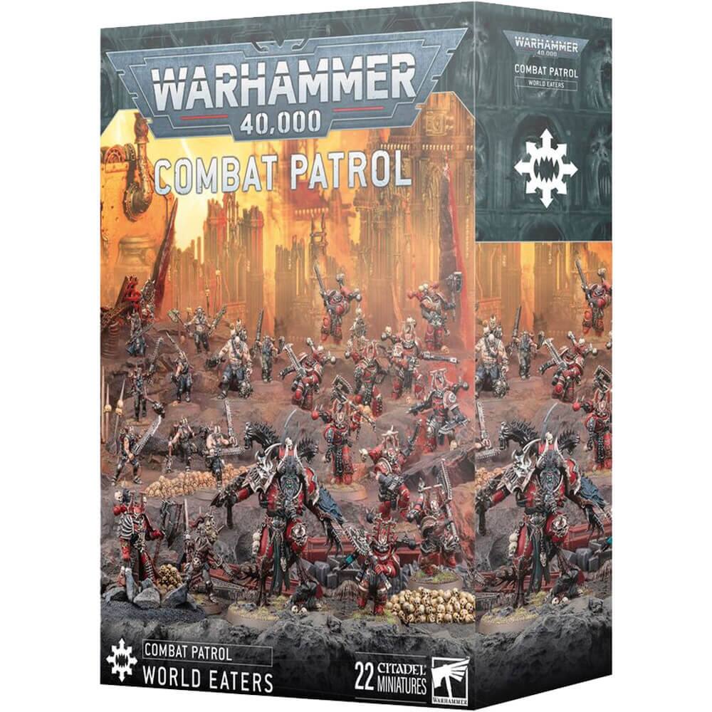 WARHAMMER 40,000 COMBAT PATROL  
WARHAMMER WORLD EATERS 40,000 COMBAT PATROL  
COMBAT PATROL WORLD EATERS  
22 CITADEL MINIATURES