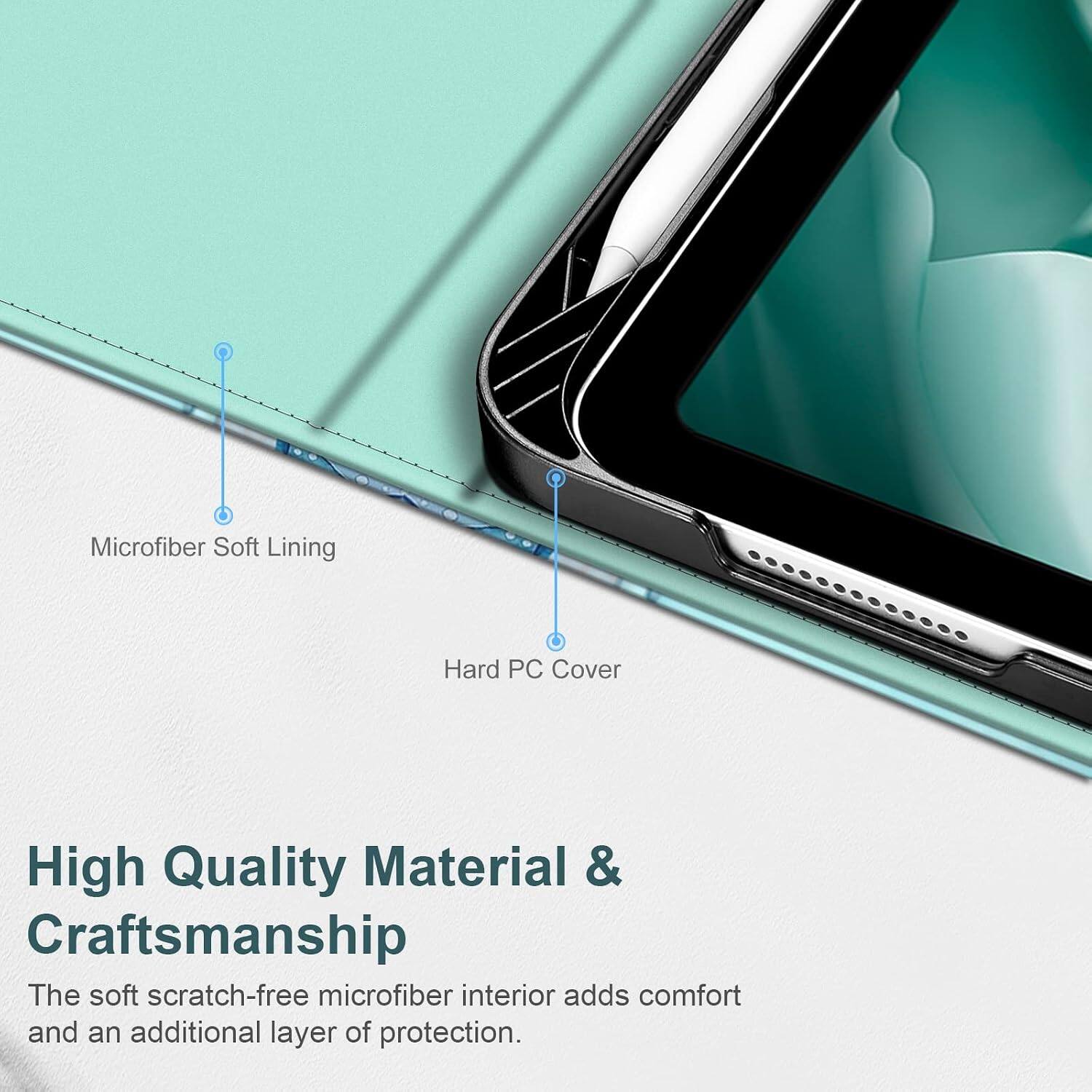 Microfiber Soft Lining  
Hard PC Cover  
High Quality Material & Craftsmanship  
The soft scratch-free microfiber interior adds comfort and an additional layer of protection.