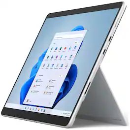 Microsoft - Refurbished Excellent - Surface Pro 8 13" Tablet 512GB WiFi 2.4GHz, Platinum - Silver