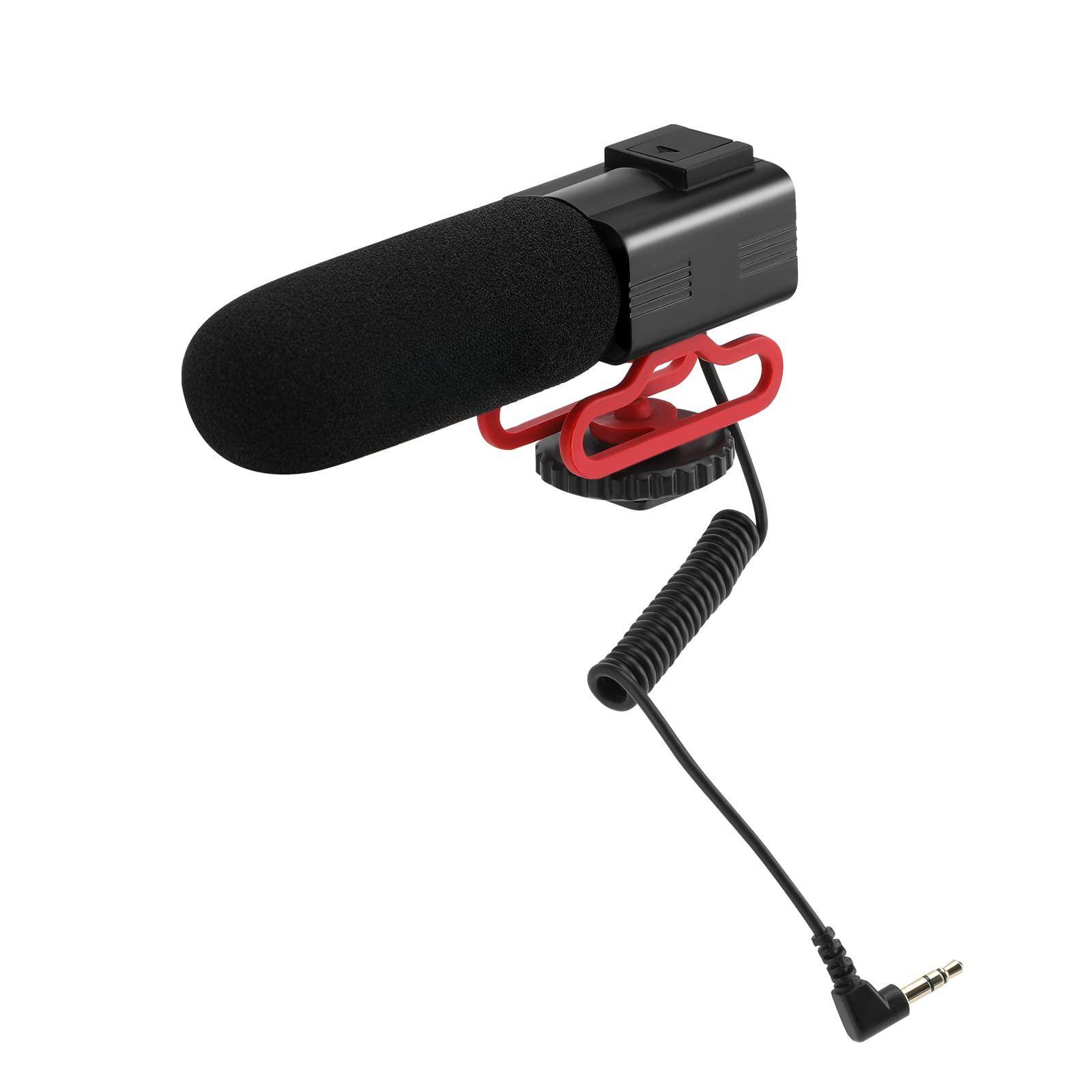 Front. METALTON - Cm550 On camera Camcorder Microphone for Vlogging Live Streaming Dslr Nikon canon Dv Sound Recording - Default.