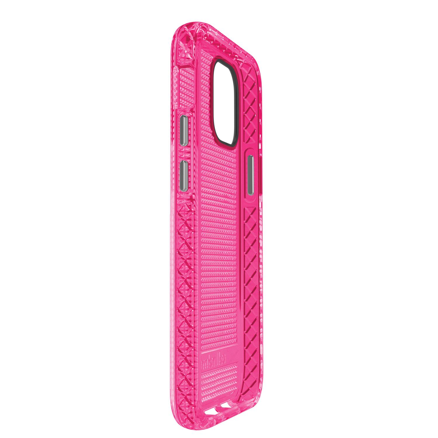 Left. Cellhelmet - Cellhelmet C-alt-i6.1-2020-pnk Altitude X Series Case (iphone 12/ 12 Pro; Pink) - pink.