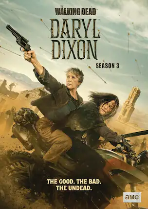 Front. The Walking Dead - Daryl Dixon: Season 3 - DVD.