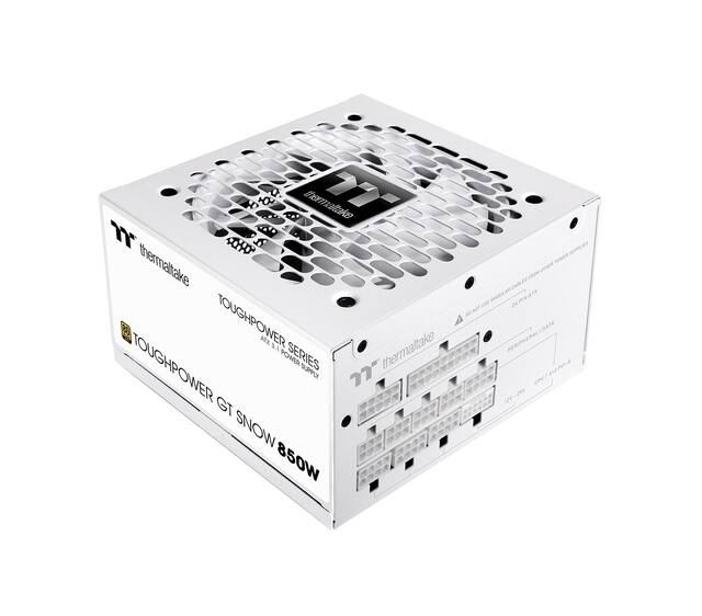Thermaltake - Toughpower GT 850W 80+ Gold ATX 3.1 Fully Modular Power Supply - Snow