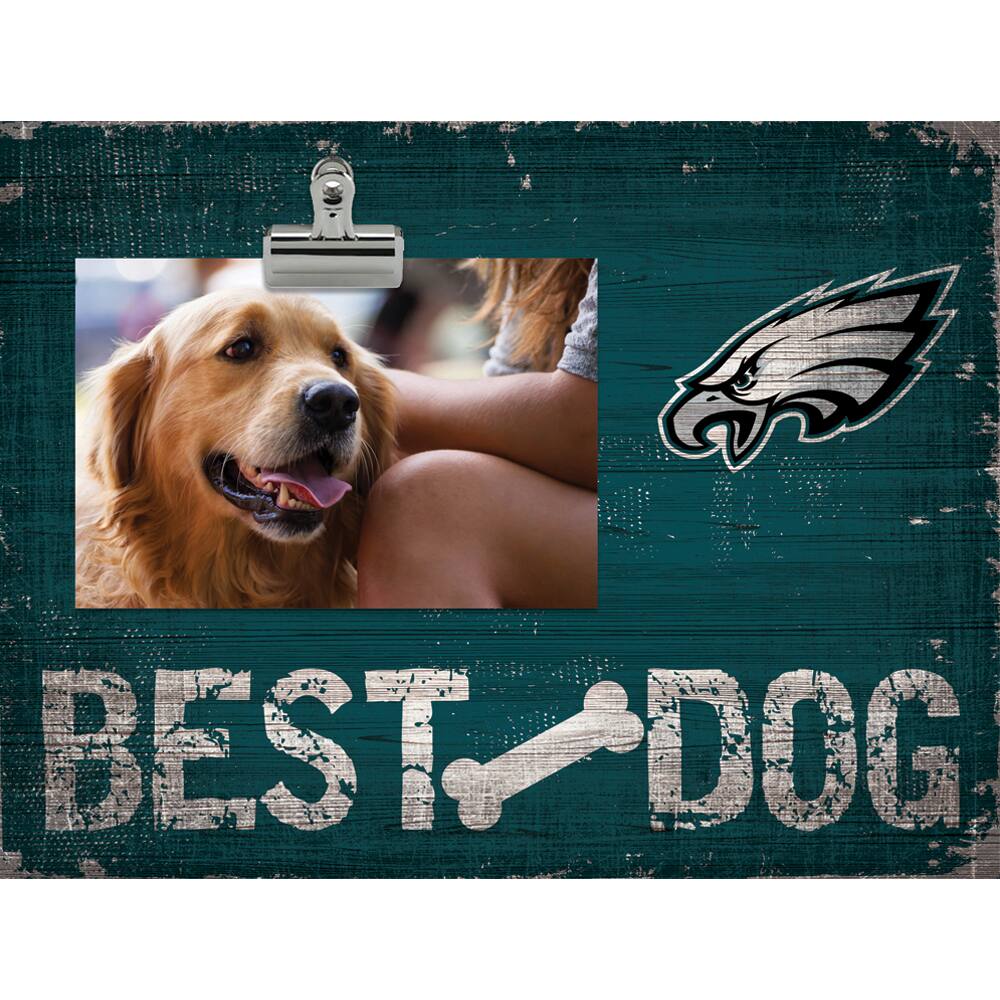 Philadelphia Eagles 10.5" x 8" Best Dog Clip Photo Frame