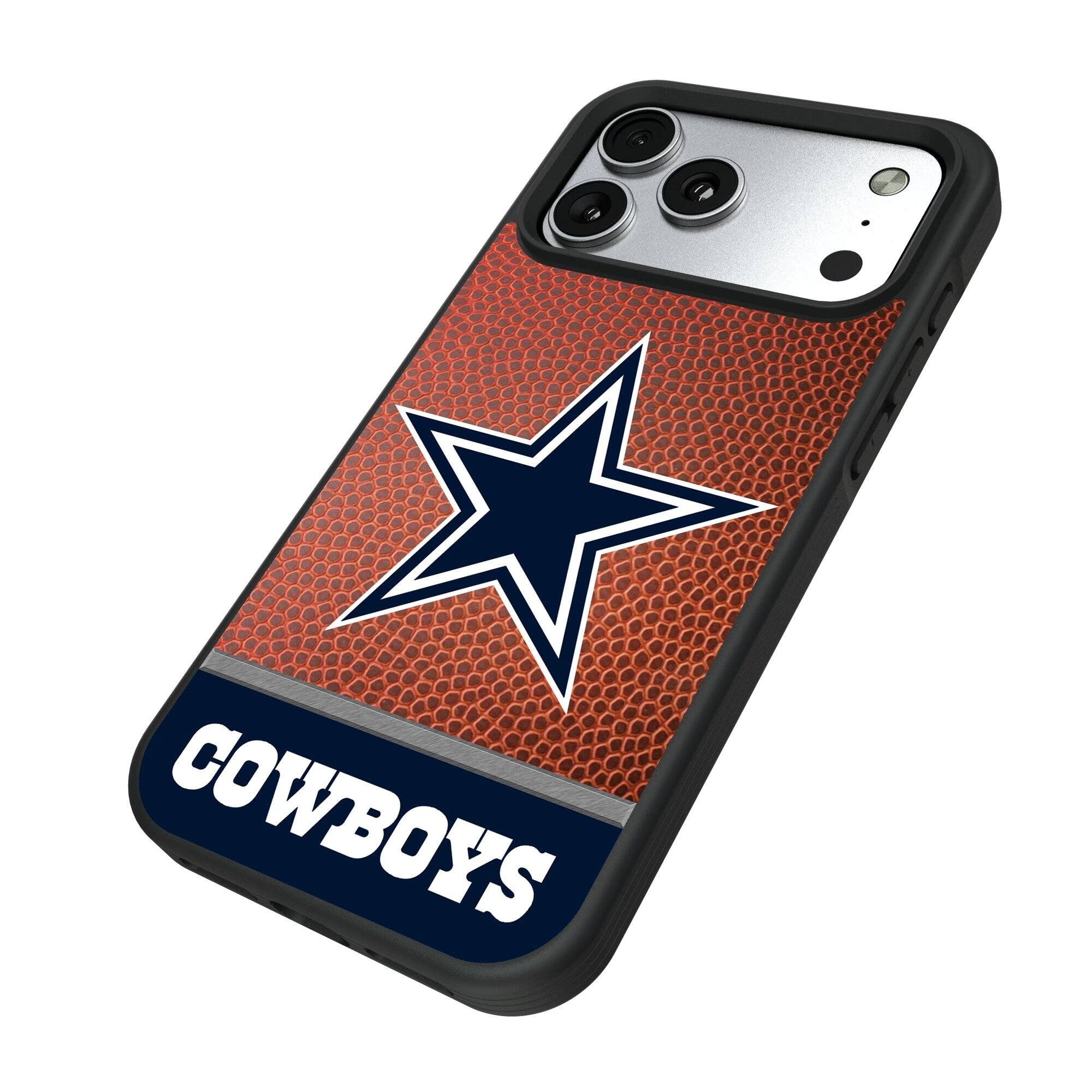 Alt View 1. Keyscaper - Dallas Cowboys Bump Case with 8.2ft Drop Protection - 15 Plus - Multicolor.