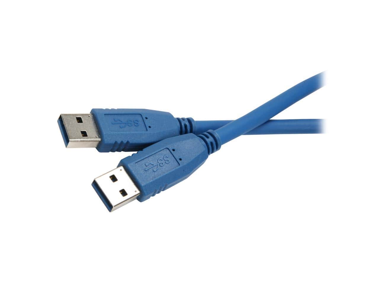 Nippon Labs - USB3-15MM 15 ft. Blue 15ft USB 3.0 A Male to A Male Cable 15 feet