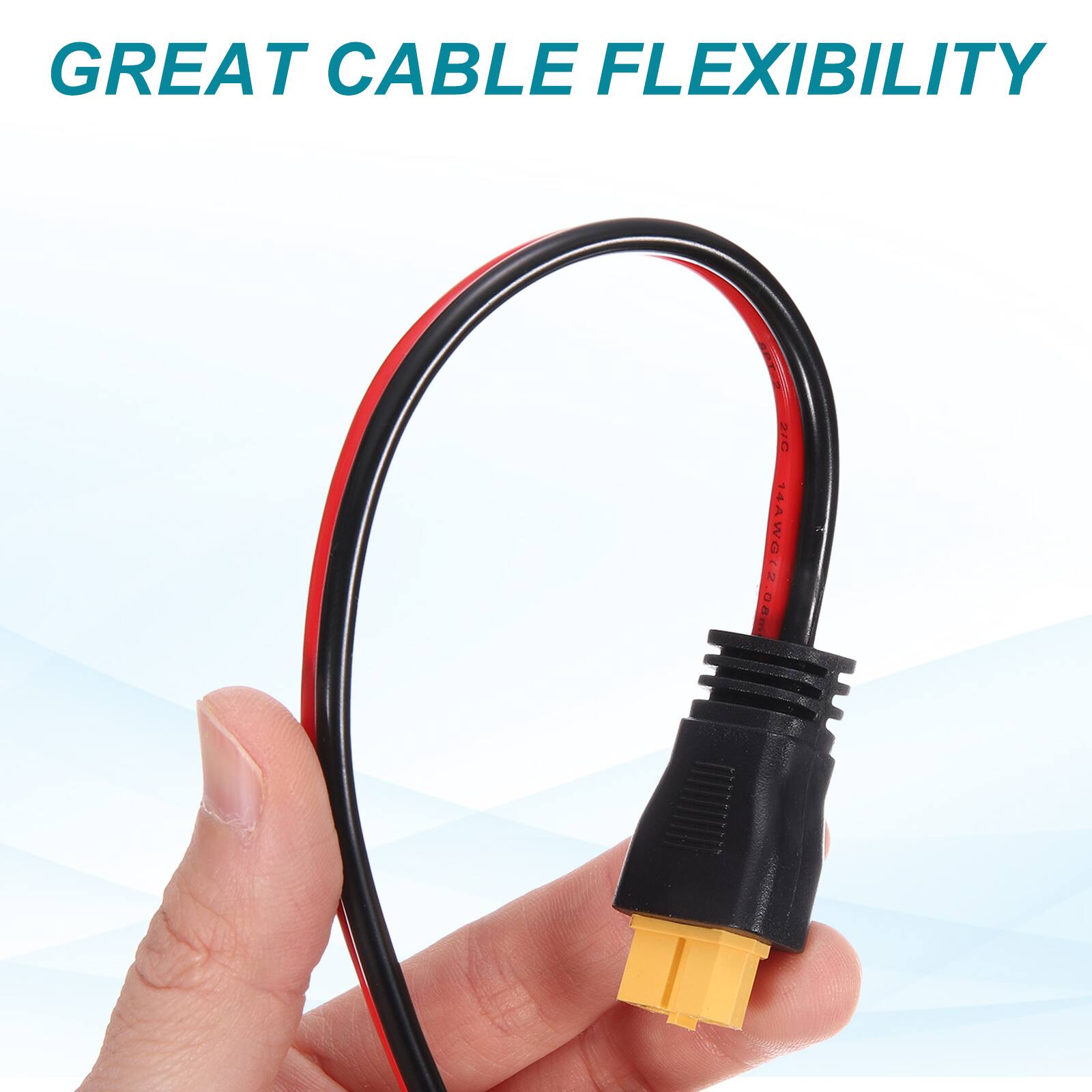 GREAT CABLE FLEXIBILITY