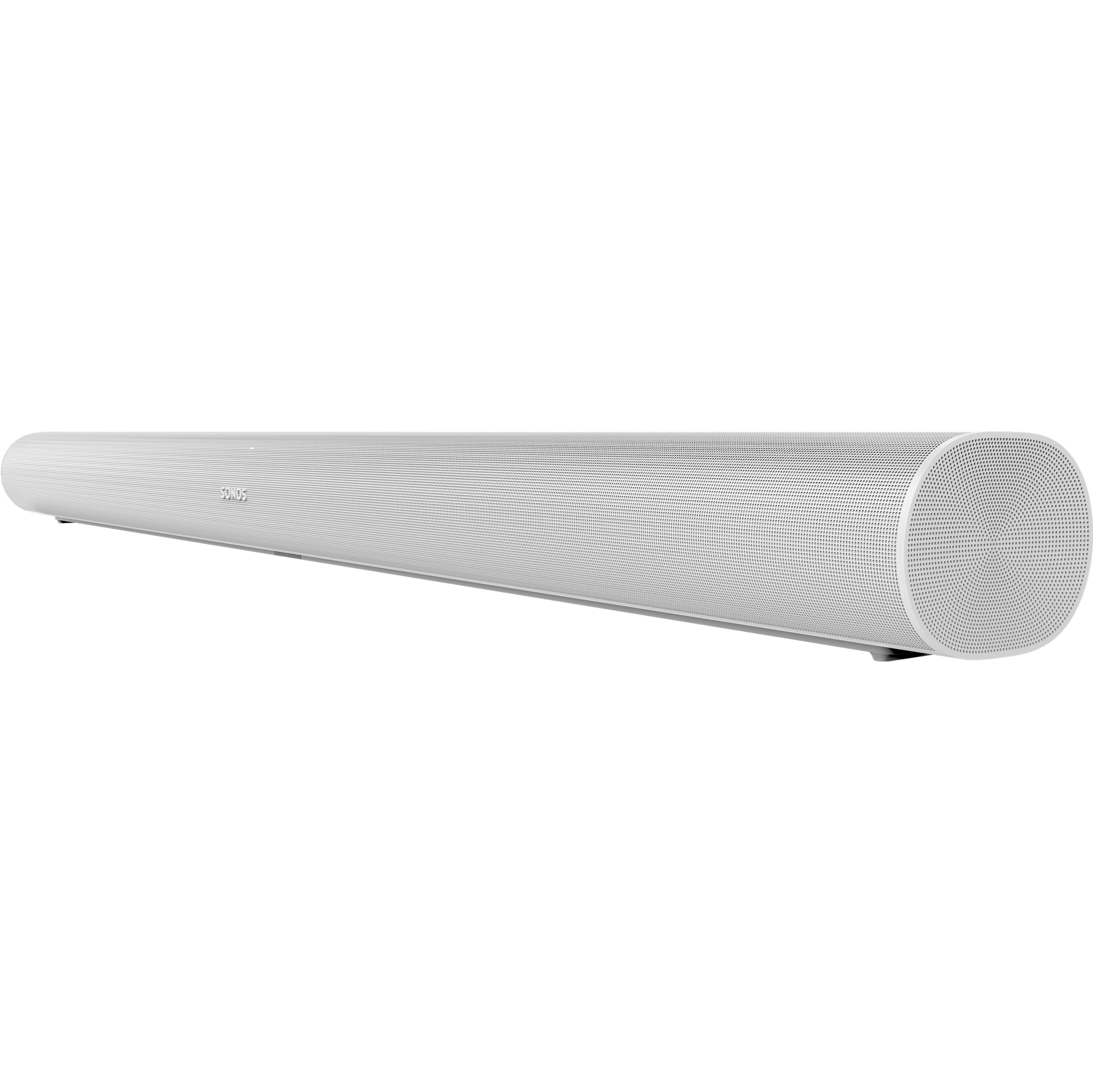 Alt View 4. Sonos - ARCG1US3 Arc Dolby Atmos Soundbar - Refurbished Excellent - White.