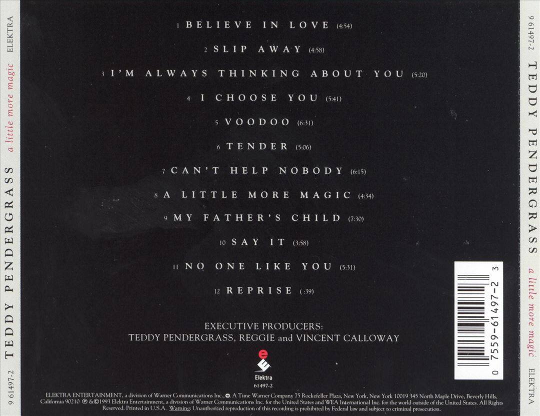 Back. A Little More Magic [CD].