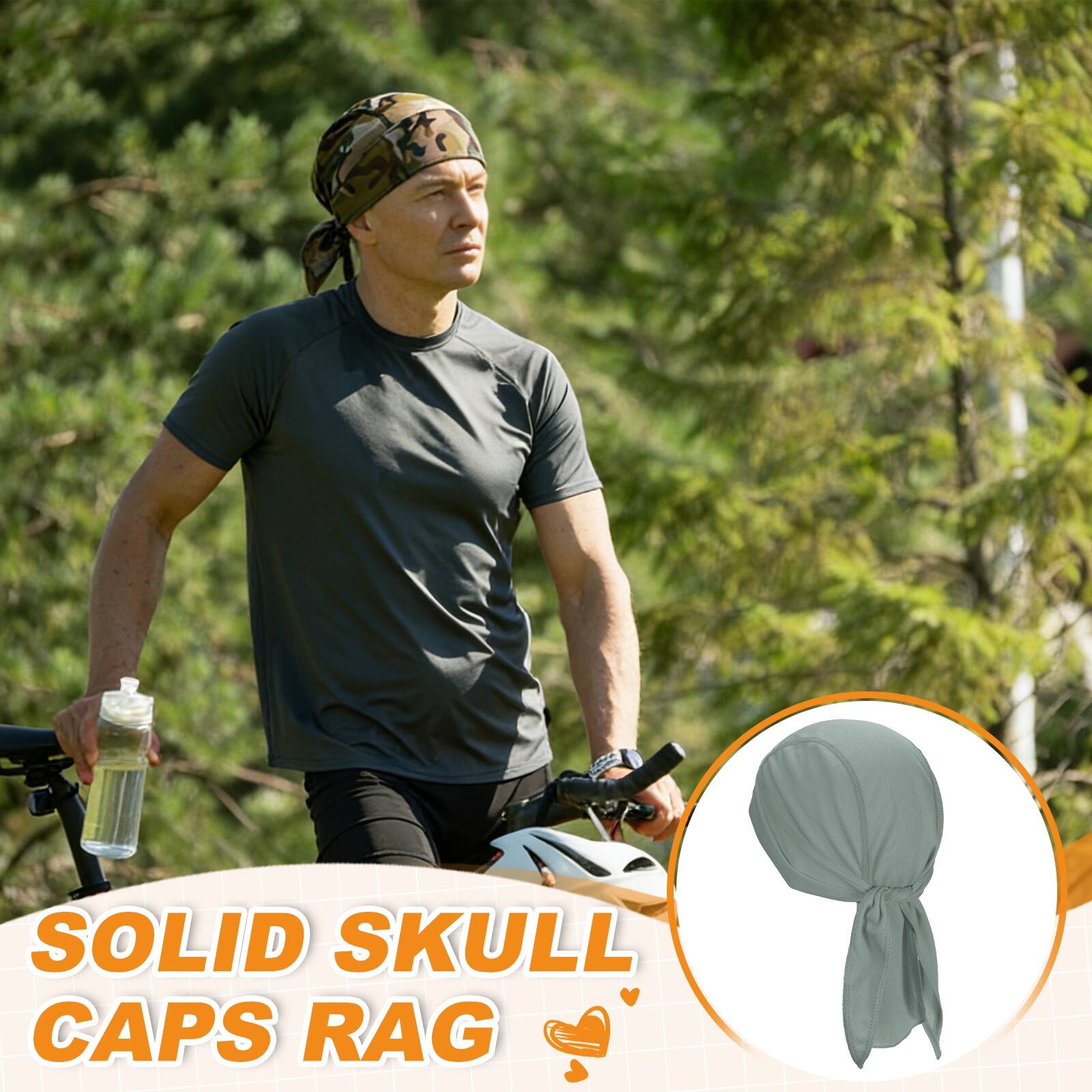 SOLID SKULL CAPS RAG