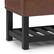 Alt View 15. Simpli Home - Lomond Storage Ottoman Bench - Distressed Saddle Brown.