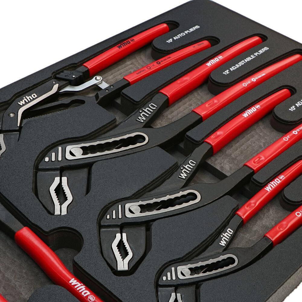 wiha PLIERS AUTO 10 - wiha - E PLIERS PI ABLE OI K wiha ADJUST 12 Olmm Otw D AD wiha wiha 10 0% Or wiha e wina wiha O wiha A