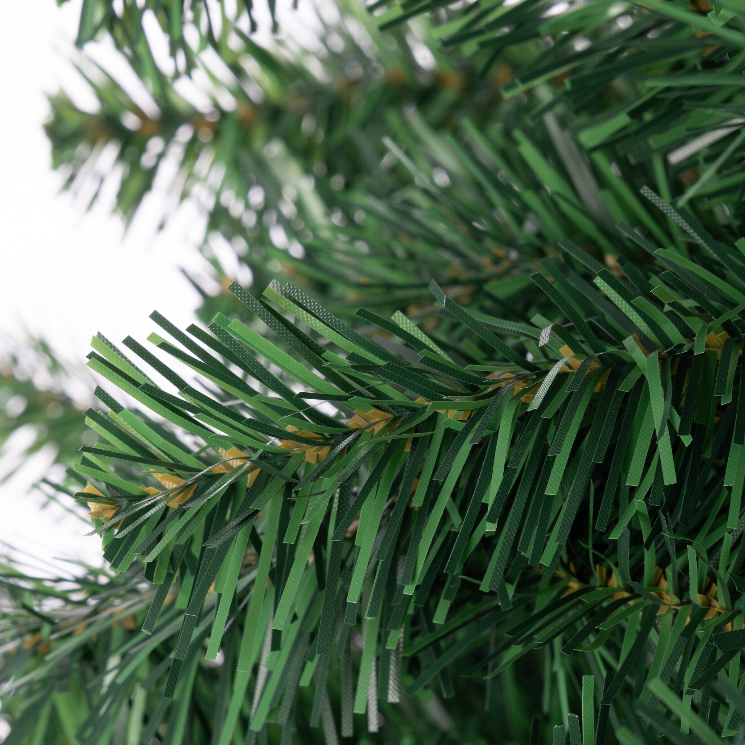 Left. Elf Stor - Artificial Christmas Tree-6ft - Green.