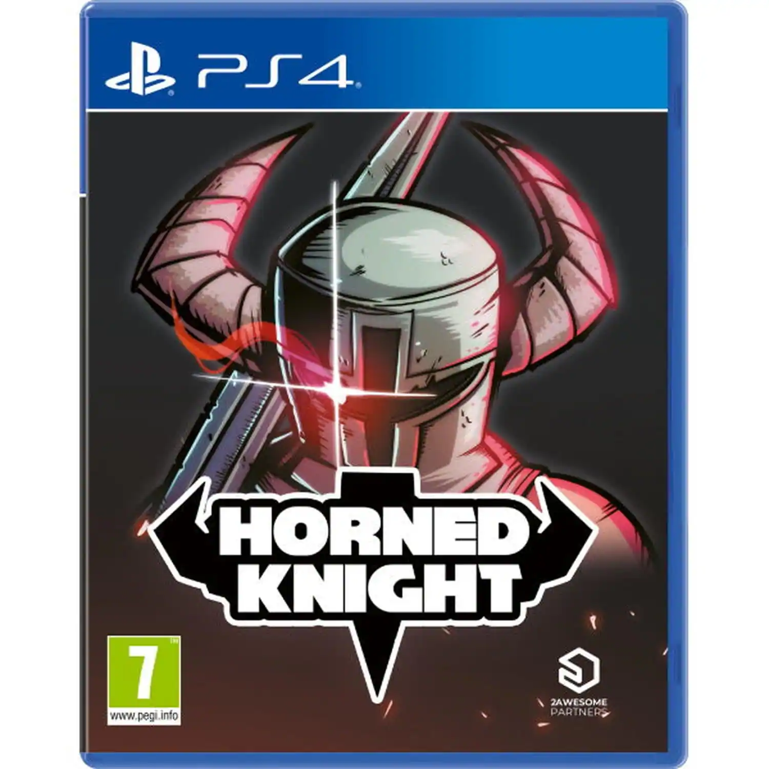 PS4  
HORNED KNIGHT  

7  
www.pegi.info  

2AWESOME PARTNERS - E10+ (Everyone 10+)