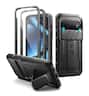 Dexnor - Hard Shell Case for Google Pixel 11/11pro with Slide Camera Cover & 2 Front Frames, Full-Body Shockproof Rugged Cover - Black