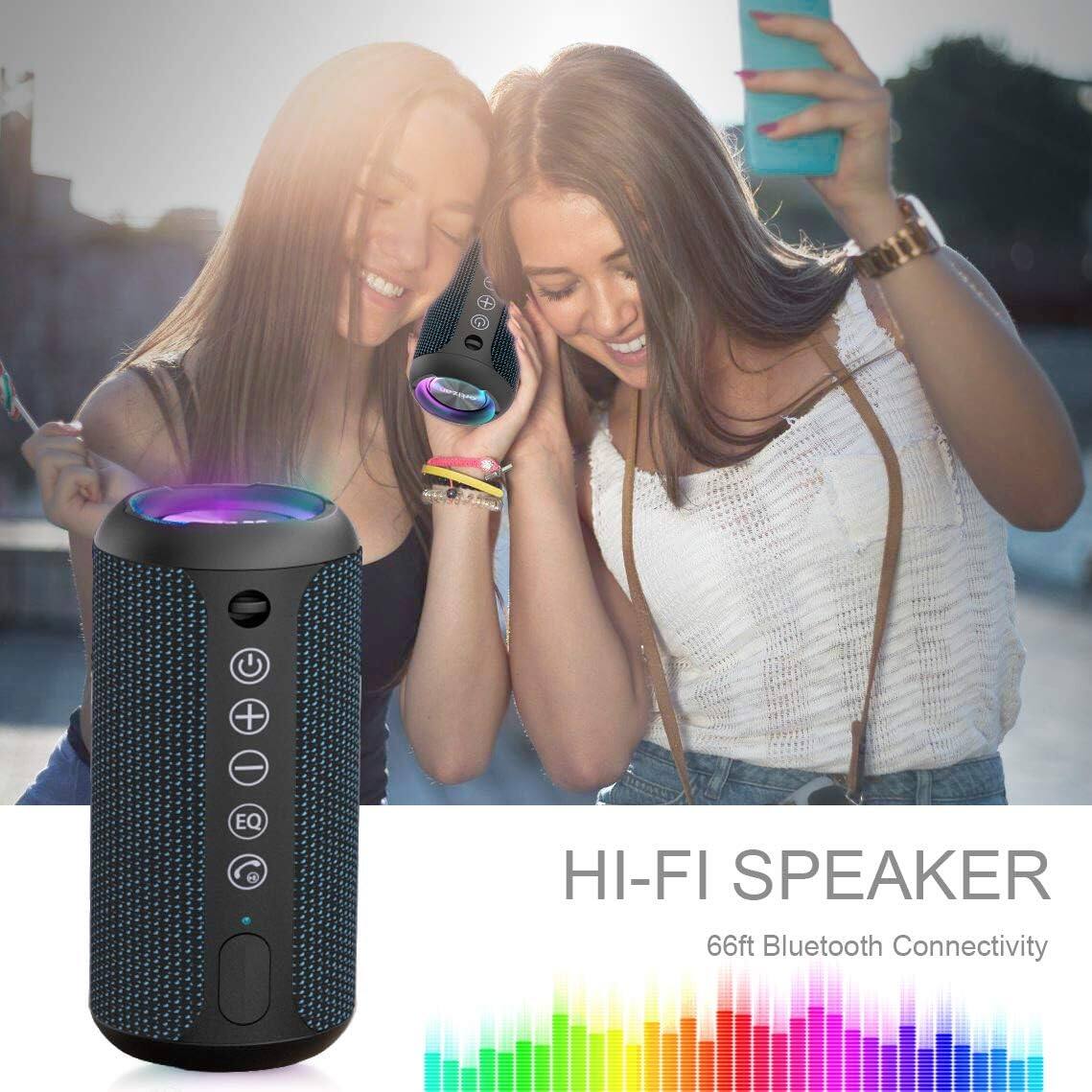 HI-FI SPEAKER  
66ft Bluetooth Connectivity