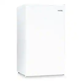 Igloo - 3.2 cu. ft. Black Refrigerator w/ Freezer - White