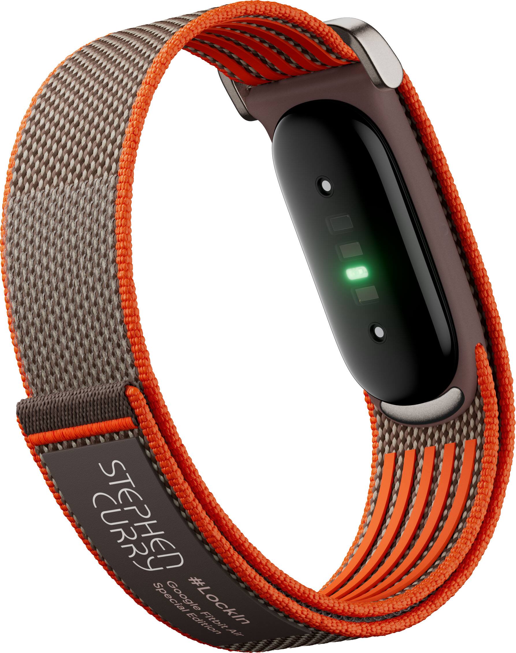 STEPHEN CURRY  
#Lockin  
Special Edition  
Google Fitbit Air