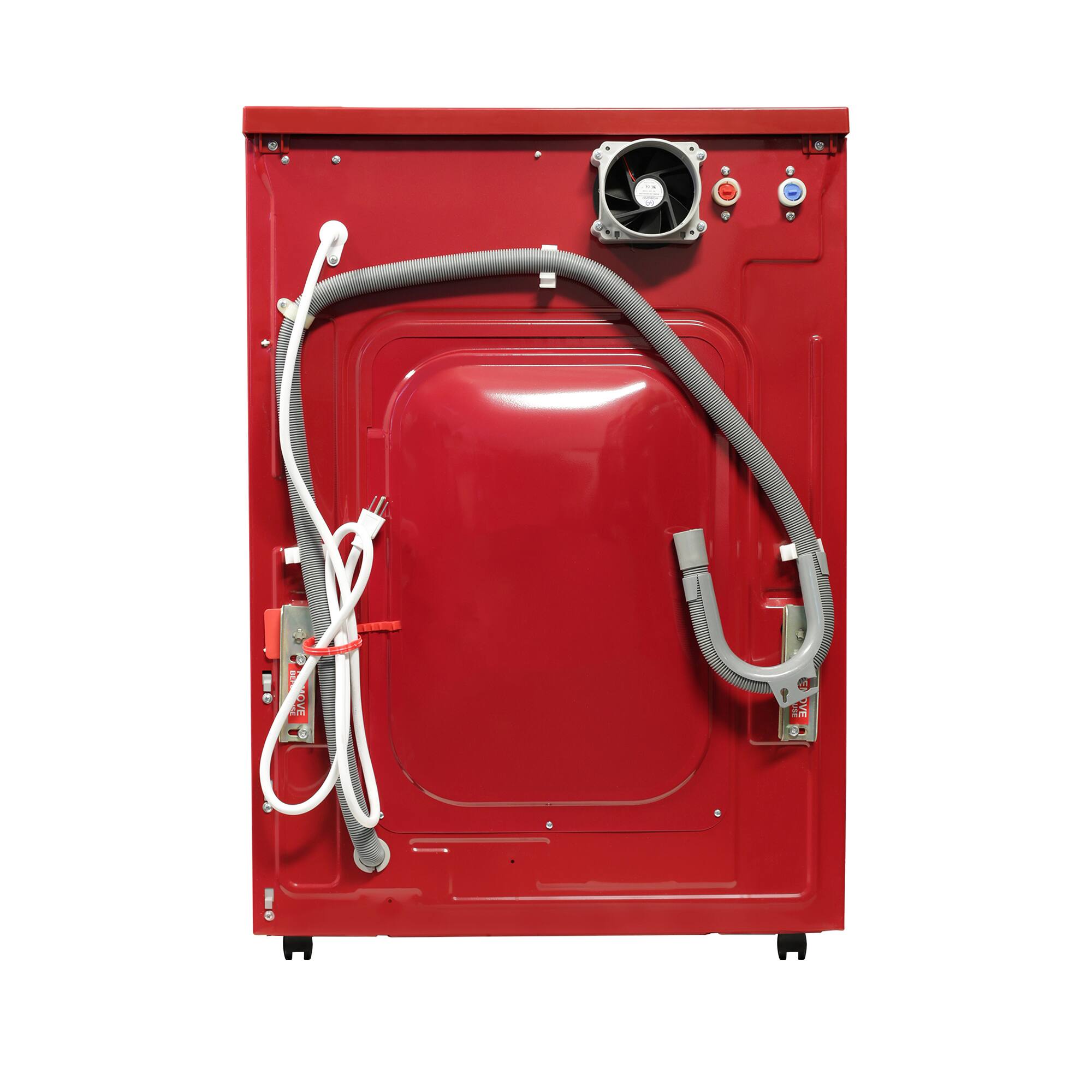 Back. Equator - Equator 1.62 cu ft. Portable All-in-One Combo Washer Dryer Electric Convertible VENTLESS/VENTED PET 110V - Merlot.