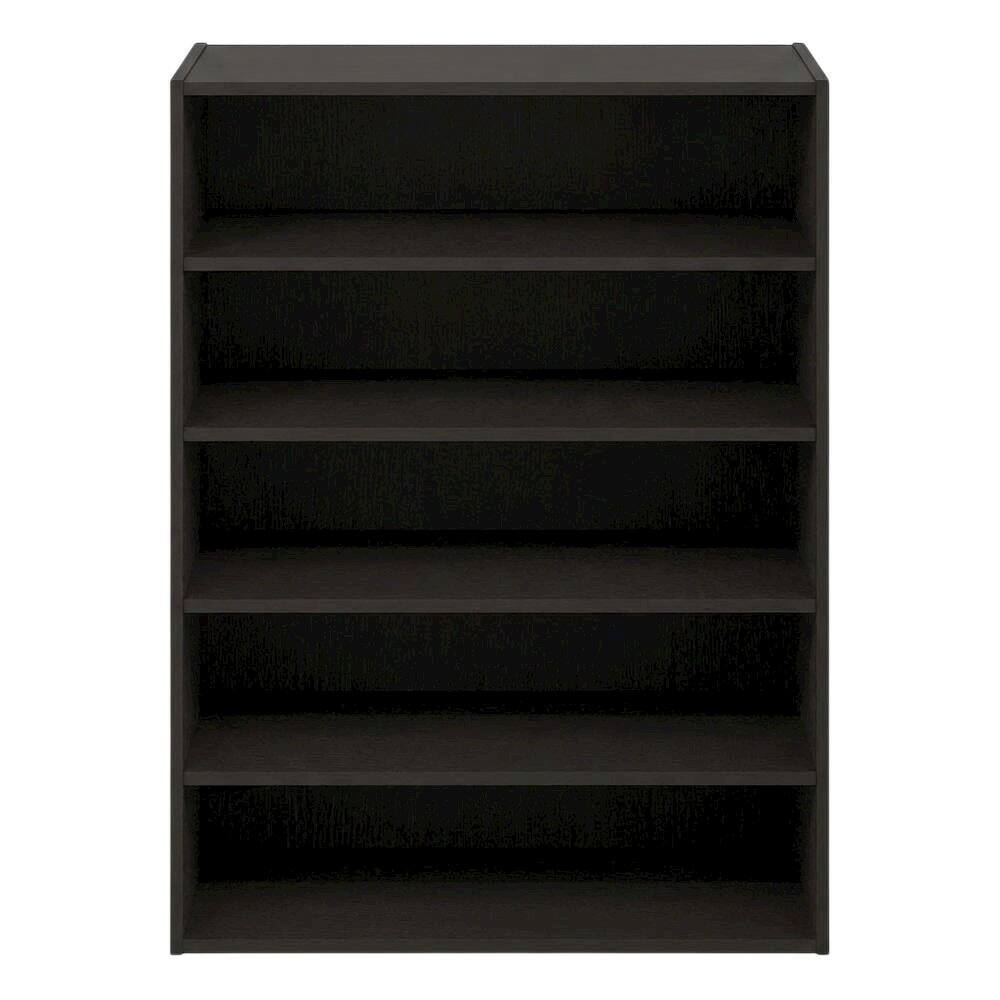 Back. FurniFact - White 5-Tier Stackable Shoe Organizer - White.