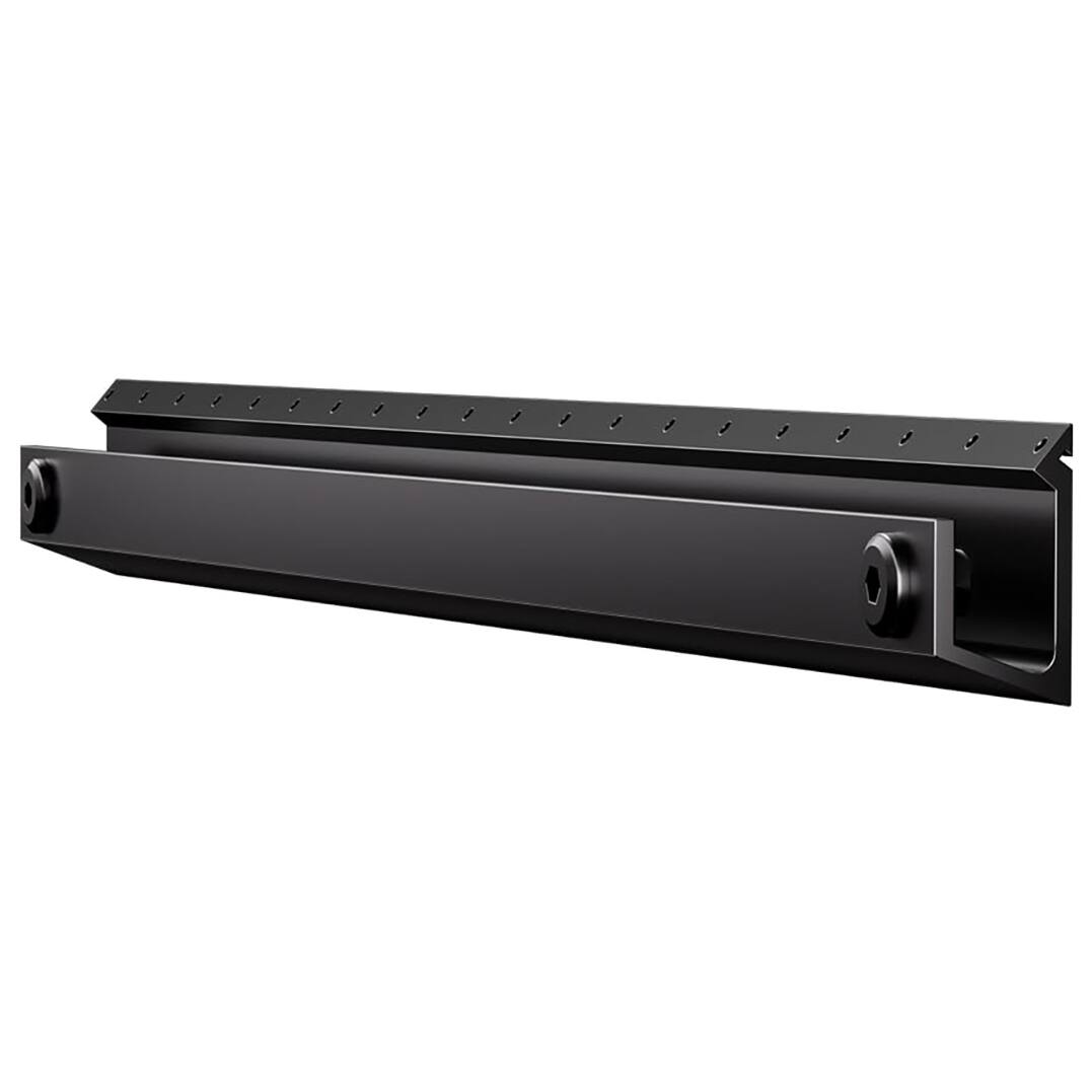 Front. Dazzed Corner - TV Wall Mount for 22-55" TVs, Low Profile TV Bracket Hanger, Max VESA 400x400mm, Hold up to 100 lbs - Black.