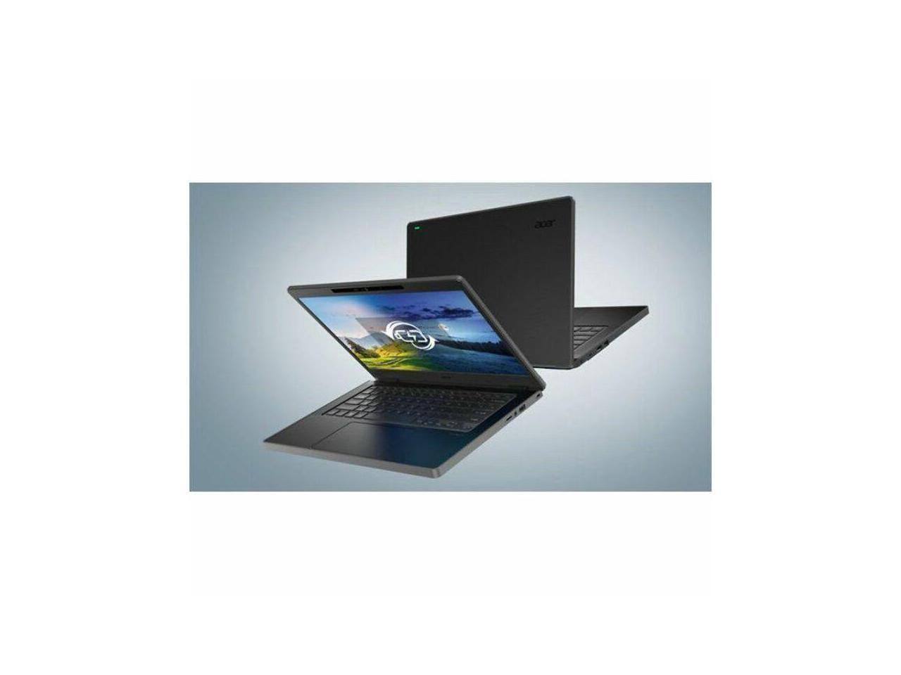 Alt View 1. Acer - Acer TravelMate B5 14 B514-31-G2 - Intel Core 3 N355 - 8GB - 256GB SSD - Windows 11 Pro Edu - Black.