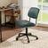 Angle. Costway - 2PCS PU Leather Office Chair Adjustable Swivel Task Chair with Backrest - Green.