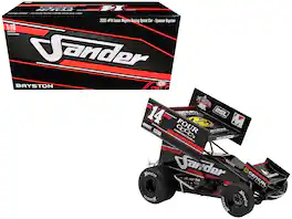 ACME - Winged Sprint Car #14 Spencer Bayston "Four CCCC's Construction - Sander" Jason Meyers Racing (2025) 1/18 - Black