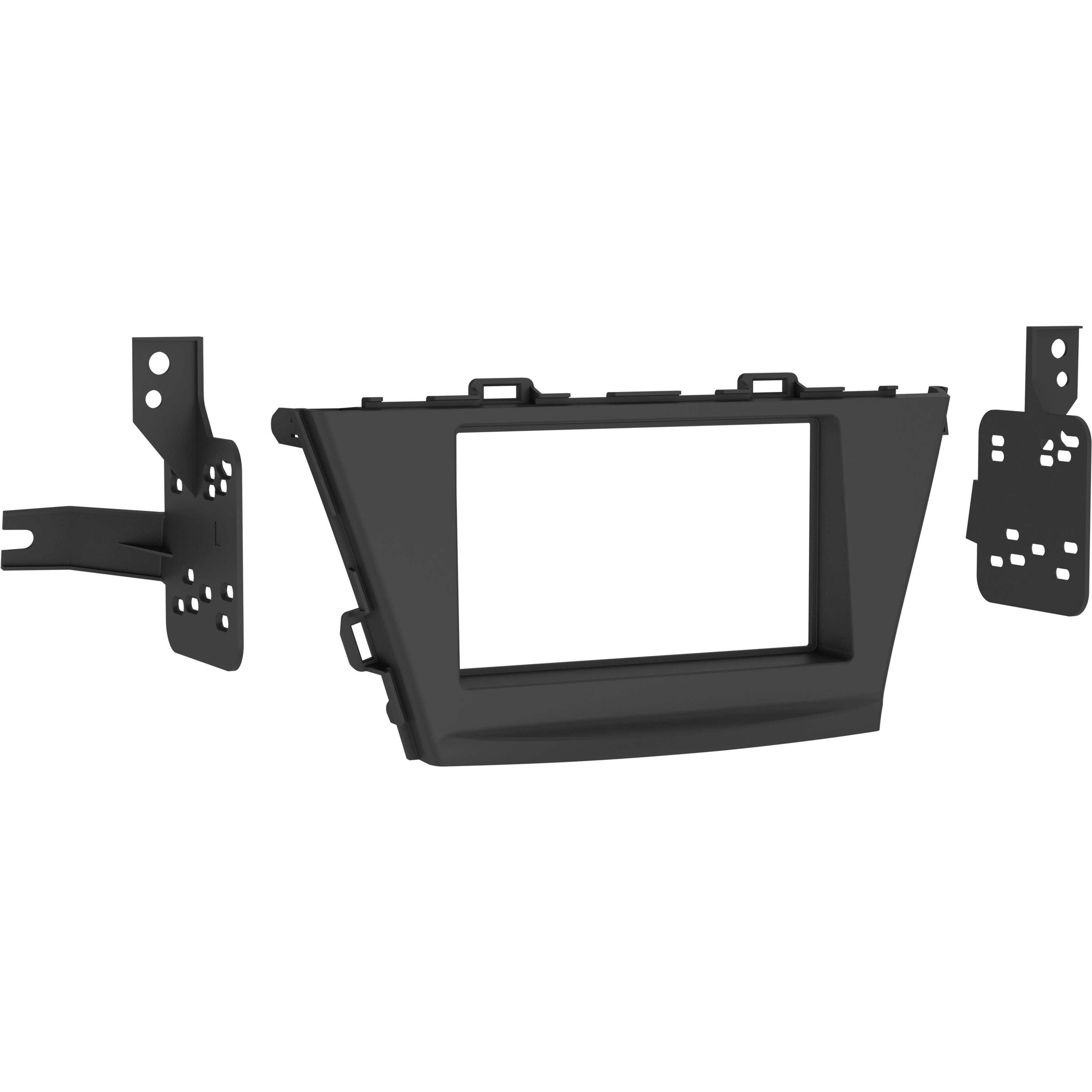 Angle. Metra - Dash Kit for 2015-2017 Toyota Prius V Vehicles - Matte Black.
