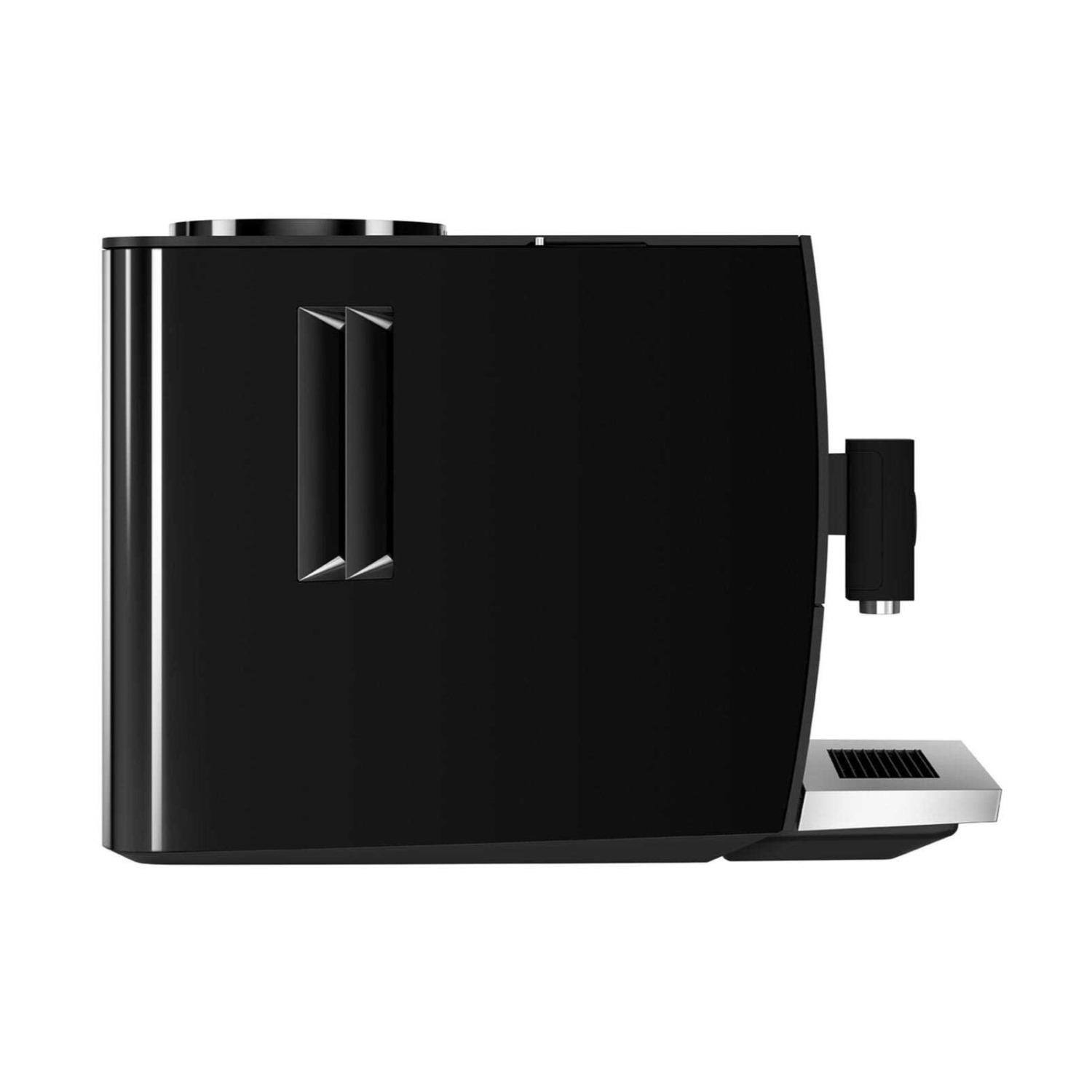 Left. JURA - Jura ENA 4 Full Automatic 1-Cup Coffee & Espresso Machine (Metropolitan Black) - Black.