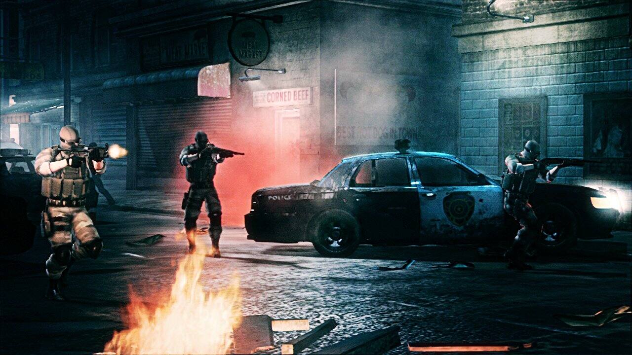 VET MARKET MEAT MARKET CORNED BEEF BESE 101 DOG IN TOWN POLICE RESTRICTED ZONE