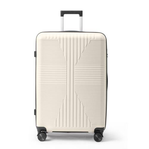 Alt View 2. Winado - 28" Hardshell Carry On Luggage with Spinner Wheels Lightweight PP Hardside Small Suitcase with Built-in Lock - White.