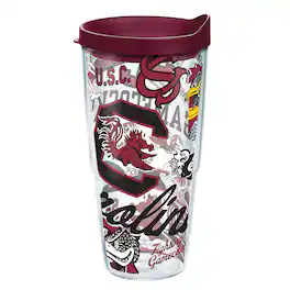Tervis - South Carolina Gamecocks 24oz. All Over Classic Tumbler - Multicolor