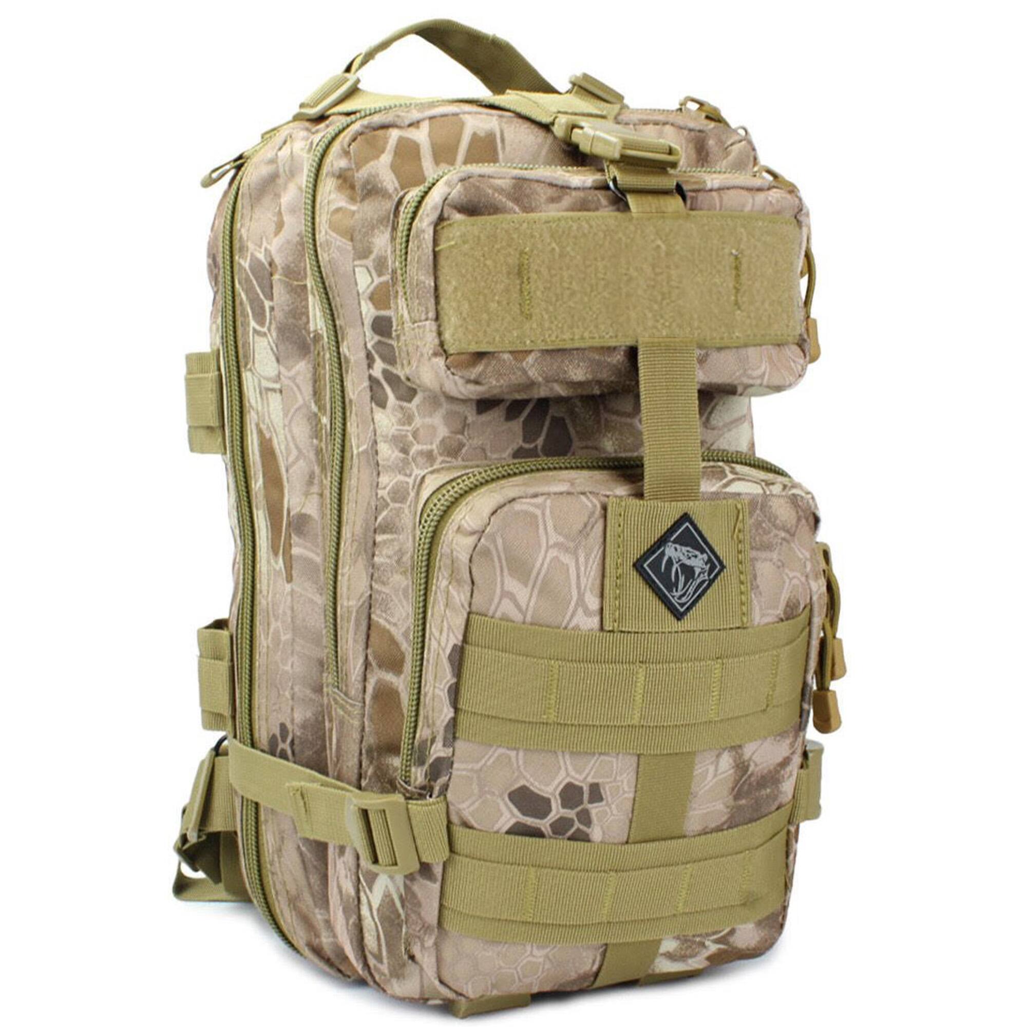 Rattlesnake Tactical Medium Backpack with Pistol Rentention System ...