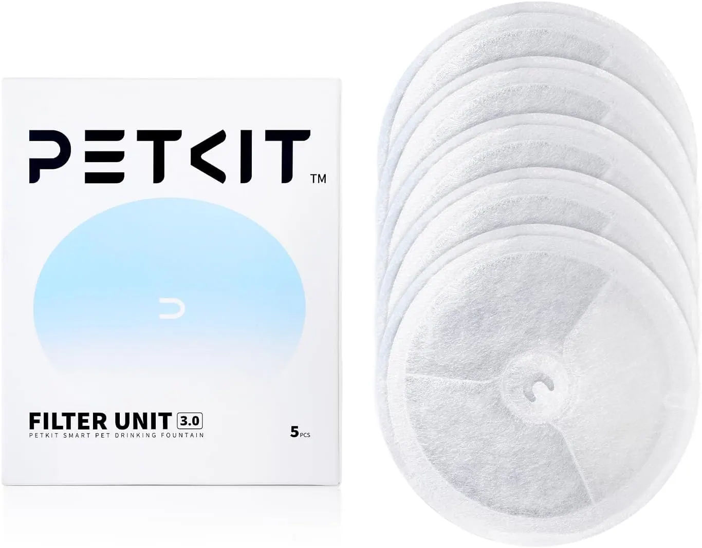 PETCIT TM U FILTER UNIT 3.0 PETKIT SMART PET DRINKING FOUNTAIN 5 PCS