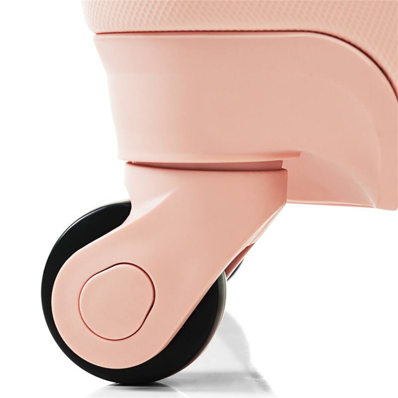 Alt View 2. HTUTWOO - Luggage Sets ABS Hardshell 3pcs - Hardside Lightweight Suitcase Sets, Spinner Wheels Suitcase with TSA Lock, 20"/24"/28 - Golden.